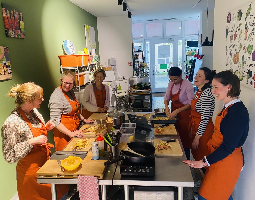 Alferis Balancebistro Gruppe beim koch Workshop