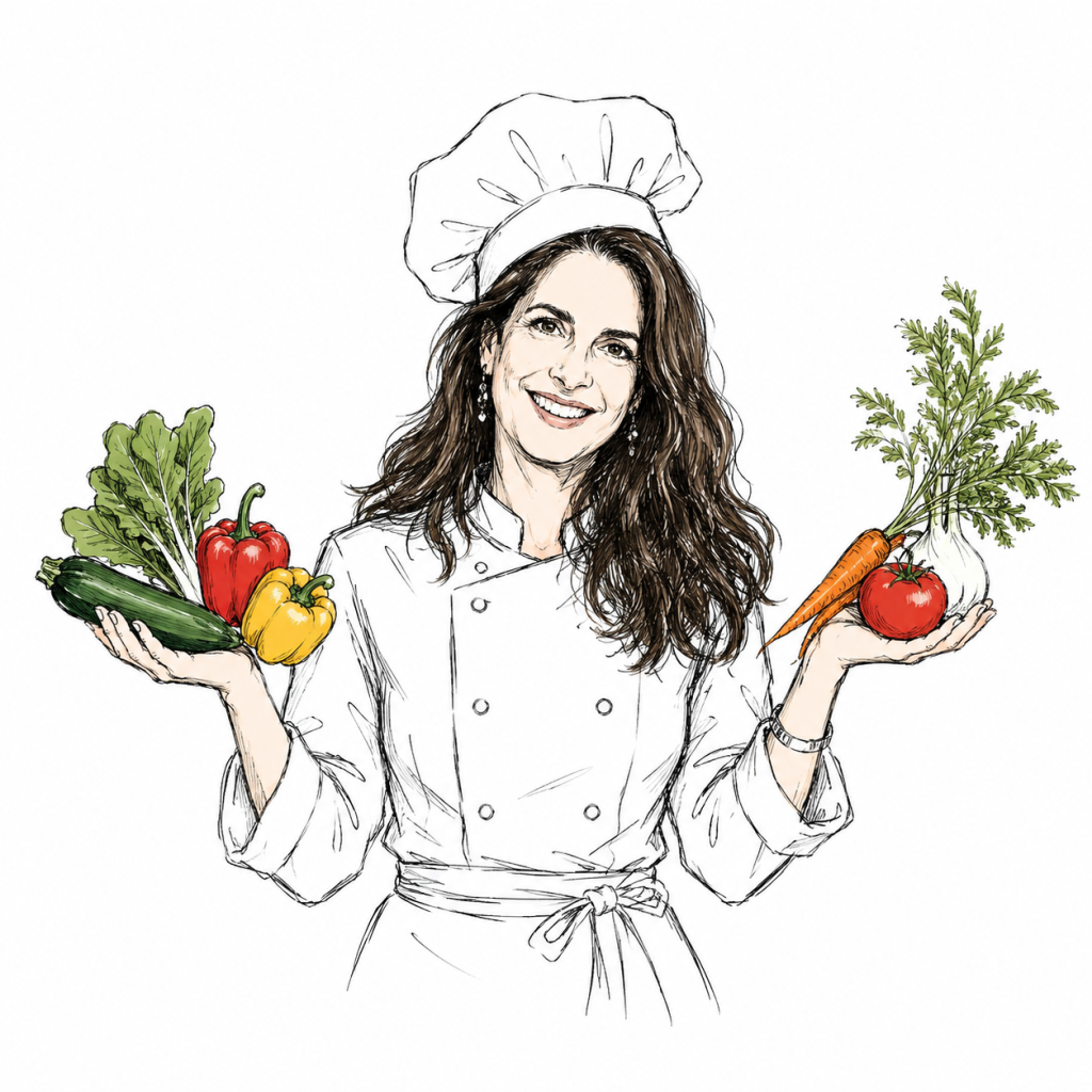 Alferis Balancebistro Zeichnung der Besitzerin